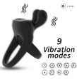 ARMONY - RING VIBRATOR RABBIT BLACK ARMONY - RING VIBRATOR RABBIT BLACK