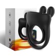 ARMONY - ANILLO VIBRADOR RABBIT NEGRO ARMONY - ANILLO VIBRADOR RABBIT NEGRO