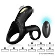 ARMONY - ANELLO VIBRATORE DOPPIO RANGER PER COPPIA NERO ARMONY - ANELLO VIBRATORE DOPPIO RANGER PER COPPIA NERO