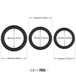 ARMONY - TRIPLE BAGUE SILICONE LUMINEUSE ARMONY - TRIPLE BAGUE SILICONE LUMINEUSE