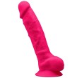 SILEXD - MODEL 1 REALISTIC PENIS PREMIUM SILEXPAN SILICONE FUCHSIA 23 CM SILEXD - MODEL 1 REALISTIC PENIS PREMIUM SILEXPAN SILICONE FUCHSIA 23 CM