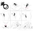 ARMONY - TRAVELLER DOPPEL-VIBRATORRING FÜR PAARE RABBIT SCHWARZ ARMONY - TRAVELLER DOPPEL-VIBRATORRING FÜR PAARE RABBIT SCHWARZ
