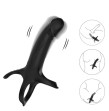 ARMONY - DILDO WITH RING and VIBRATOR REMOTE CONTROL BLACK ARMONY - DILDO WITH RING and VIBRATOR REMOTE CONTROL BLACK