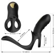 ARMONY - VIBRATEUR JUMPER RING POUR COUPLES and PLUG ANAL NOIR ARMONY - VIBRATEUR JUMPER RING POUR COUPLES and PLUG ANAL NOIR