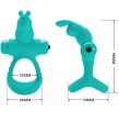 PRETTY LOVE - FIGGY GREEN RABBIT VIBRATOR RING PRETTY LOVE - FIGGY GREEN RABBIT VIBRATOR RING