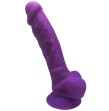 SILEXD - MODELO 1 PENE REALÍSTICO SILICONA PREMIUM SILEXPAN VIOLETA 17.5 CM SILEXD - MODELO 1 PENE REALÍSTICO SILICONA PREMIUM SILEXPAN VIOLETA 17.5 CM