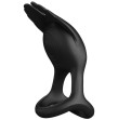 PRETTY LOVE - SILAS ANELLO PER PENE VIBRANTE 7 VIBRAZIONI IN SILICONE NERO PRETTY LOVE - SILAS ANELLO PER PENE VIBRANTE 7 VIBRAZIONI IN SILICONE NERO