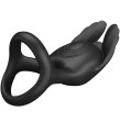 PRETTY LOVE - SILAS VIBRANT PENIS RING 7 VIBRATIONS BLACK SILICONE PRETTY LOVE - SILAS VIBRANT PENIS RING 7 VIBRATIONS BLACK SILICONE