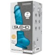 SILEXD - MODEL 1 REALISTIC PENIS PREMIUM SILEXPAN SILICONE BLUE 17.5 CM SILEXD - MODEL 1 REALISTIC PENIS PREMIUM SILEXPAN SILICONE BLUE 17.5 CM