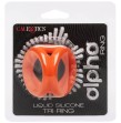 CALEXOTICS - ALPHA TRI-RING ORANGE CALEXOTICS - ALPHA TRI-RING ORANGE