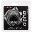 CALEXOTICS - ALPHA ANILLO EXTENSIÓN ESCROTO DOBLE NEGRO CALEXOTICS - ALPHA ANILLO EXTENSIÓN ESCROTO DOBLE NEGRO