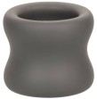 CALEXOTICS - ALPHA ANILLO EXTENSIÓN ESCROTO DOBLE NEGRO CALEXOTICS - ALPHA ANILLO EXTENSIÓN ESCROTO DOBLE NEGRO