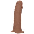 CALEXOTICS - PERFORMANCE MAXX LIFE-LIKE EXTENSION WITH HARNESS BROWN SKIN CALEXOTICS - PERFORMANCE MAXX LIFE-LIKE EXTENSION WITH HARNESS BROWN SKIN