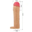 PRETTY LOVE - CHANE PENIS EXTENDER COVER FLESH PRETTY LOVE - CHANE PENIS EXTENDER COVER FLESH