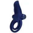 PRETTY LOVE - BRONSON DOPPELRING MIT VIBRATION BLAU PRETTY LOVE - BRONSON DOPPELRING MIT VIBRATION BLAU