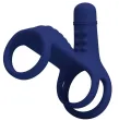PRETTY LOVE - ELISH VIBRATIONSRING MIT VERLNGERUNG BLAU