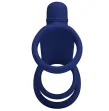 PRETTY LOVE - ELISH VIBRATIONSRING MIT VERLNGERUNG BLAU