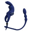 PRETTY LOVE - AYAD RABBIT VIBRATOR RING WITH PLUG BLUE PRETTY LOVE - AYAD RABBIT VIBRATOR RING WITH PLUG BLUE