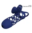 PRETTY LOVE - GIANN ANELLO VIBRATORE CON GUAINA IN SILICONE BLU PRETTY LOVE - GIANN ANELLO VIBRATORE CON GUAINA IN SILICONE BLU