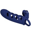 PRETTY LOVE - ALTAF ANILLO VIBRADOR CON FUNDA DE SILICONA AZUL PRETTY LOVE - ALTAF ANILLO VIBRADOR CON FUNDA DE SILICONA AZUL