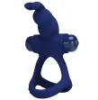 PRETTY LOVE - LUCHITO DOUBLE VIBRATING RING RABBIT BLUE PRETTY LOVE - LUCHITO DOUBLE VIBRATING RING RABBIT BLUE
