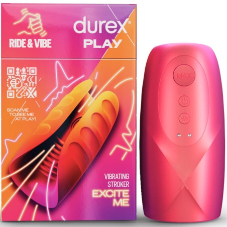 DUREX - MASTURBATORE VIBRATORE TOY RIDE and VIBE