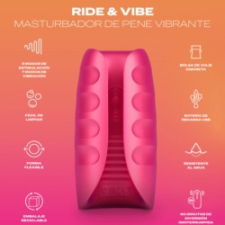 DUREX - MASTURBATORE VIBRATORE TOY RIDE and VIBE