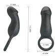 PRETTY LOVE - TRAE ANNEAU VIBRANT AVEC STIMULATEUR NOIR PRETTY LOVE - TRAE ANNEAU VIBRANT AVEC STIMULATEUR NOIR