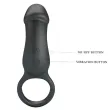 PRETTY LOVE - TRAE ANELLO VIBRANTE CON STIMOLATORE NERO PRETTY LOVE - TRAE ANELLO VIBRANTE CON STIMOLATORE NERO