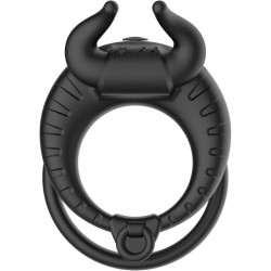 ARMONY - BULLS PASION VIBRATORE AD ANELLO 10 VELOCITÀ NERO