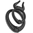 ARMONY - BULLS PASION RING BLACK ARMONY - BULLS PASION RING BLACK