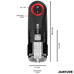 JAMYJOB - MASTURBATEUR VAGIN AUTOMATIQUE PAR GRAVITÉ 5 MODES DASPIRATION