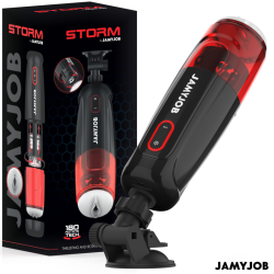 JAMYJOB - STORM AUTOMATIC VAGINAL MASTURBATOR WITH 10 MODES, ROTATION AND PUSHING
