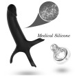 ARMONY - DILDO MIT RING and VIBRATOR SCHWARZ ARMONY - DILDO MIT RING and VIBRATOR SCHWARZ