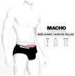 MACHO - MS24R SLIP ROUGE FONCÉ S MACHO - MS24R SLIP ROUGE FONCÉ S
