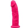 SILEXD - MODELLO 2 PENE REALISTICO PREMIUM SILEXPAN SILICONE FUCSIA 19.2 CM