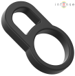 INTENSE - BOBBY DOPPIO ANELLO PER PENE IN SILICONE NERO
