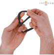 INTENSE - BOBBY DOUBLE ANNEAU PÉNIS EN SILICONE NOIR INTENSE - BOBBY DOUBLE ANNEAU PÉNIS EN SILICONE NOIR