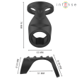 INTENSE - THEO DOPPELTER PENISRING AUS SILIKON SCHWARZ MODELL 3 INTENSE - THEO DOPPELTER PENISRING AUS SILIKON SCHWARZ MODELL 3