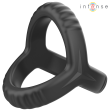 INTENSE - CARSON DOPPIO ANELLO PER PENE IN SILICONE MODELLO NERO 4 INTENSE - CARSON DOPPIO ANELLO PER PENE IN SILICONE MODELLO NERO 4
