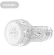 KIIROO - FEEL POCKET STROKER CRYSTAL BY KIIROO TRANSPARENT KIIROO - FEEL POCKET STROKER CRYSTAL BY KIIROO TRANSPARENT