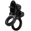 PRETTY LOVE - PASSIONATE RING DOPPIO ANELLO VIBRANTE STIMOLATORE CLITORIDE NERO PRETTY LOVE - PASSIONATE RING DOPPIO ANELLO VIBRANTE STIMOLATORE CLITORIDE NERO