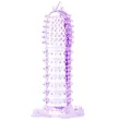 BAILE - GUAINA PER PENE CON PUNTI DI STIMOLAZIONE VIOLA 14 CM