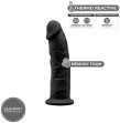 SILEXD - MODELLO 2 PENE REALISTICO PREMIUM SILEXPAN SILICONE NERO 15 CM SILEXD - MODELLO 2 PENE REALISTICO PREMIUM SILEXPAN SILICONE NERO 15 CM