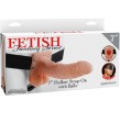 FETISH FANTASY SERIES - 7 STRAP-ON CREUX AVEC BILLES 17,8CM CHAIR FETISH FANTASY SERIES - 7 STRAP-ON CREUX AVEC BILLES 17,8CM CHAIR