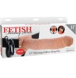 FETISH FANTASY SERIES - 11 STRAP-ON CREUX VIBRANT AVEC BILLES 27.9CM CHAIR FETISH FANTASY SERIES - 11 STRAP-ON CREUX VIBRANT AVEC BILLES 27.9CM CHAIR