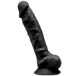 SILEXD - MODEL 1 REALISTIC PENIS PREMIUM SILEXPAN SILICONE BLACK 20 CM SILEXD - MODEL 1 REALISTIC PENIS PREMIUM SILEXPAN SILICONE BLACK 20 CM