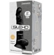 SILEXD - MODEL 1 REALISTIC PENIS PREMIUM SILEXPAN SILICONE BLACK 20 CM SILEXD - MODEL 1 REALISTIC PENIS PREMIUM SILEXPAN SILICONE BLACK 20 CM