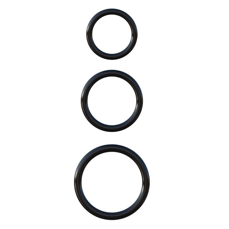 FANTASY C-RINGZ - SET 3 ANELLI STAMINA IN SILICONE