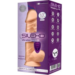 SILEXD - MODEL 1 REALISTIC PENIS VIBRATOR SILICONE PREMIUM SILEXPAN REMOTE CONTROL 21.8 CM